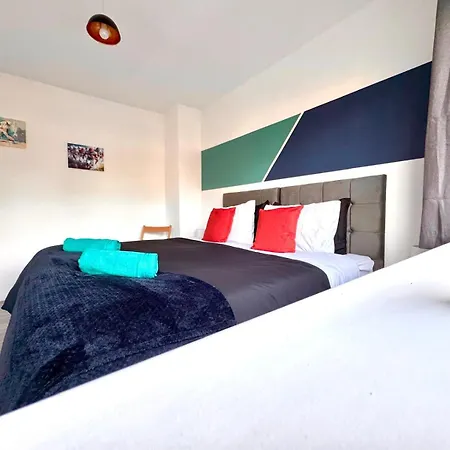 Apartment 3bdr Free Park-wi-fi Near Stadium Short&long *