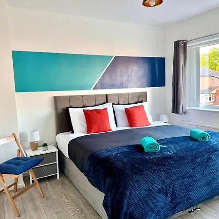 3bdr Free Park-wi-fi Near Stadium Short&long *