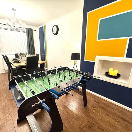 3bdr Free Park-wi-fi Near Stadium Short&long *